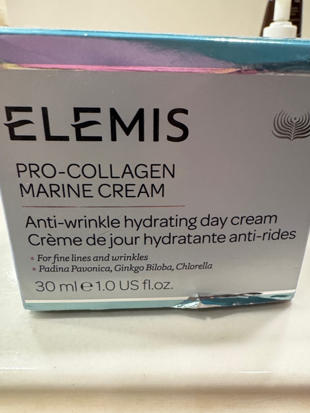 ELEMIS Pro-Collagen Marine Cream - Blue & Silver Packaging